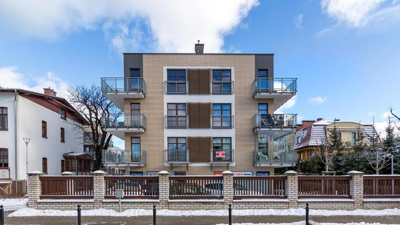 Sopocka Rezydencja I 12 Min Plaza I Zamkniete Osiedle - Comfy Apartments Sopot