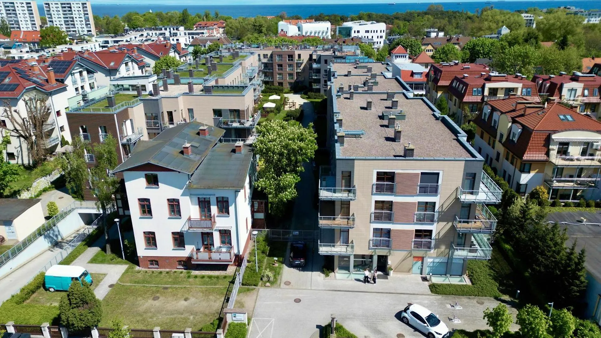 Sopocka Rezydencja I 12 Min Plaza I Zamkniete Osiedle - Comfy Apartments Sopot Polska